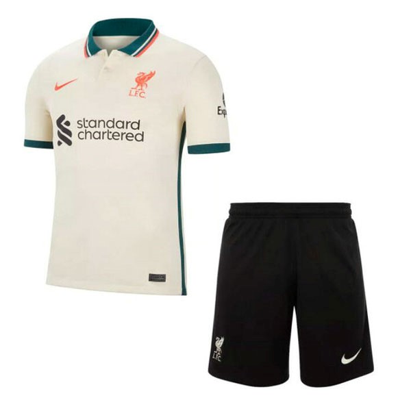 Camiseta Liverpool Replica Segunda Ropa Niño 2021/22